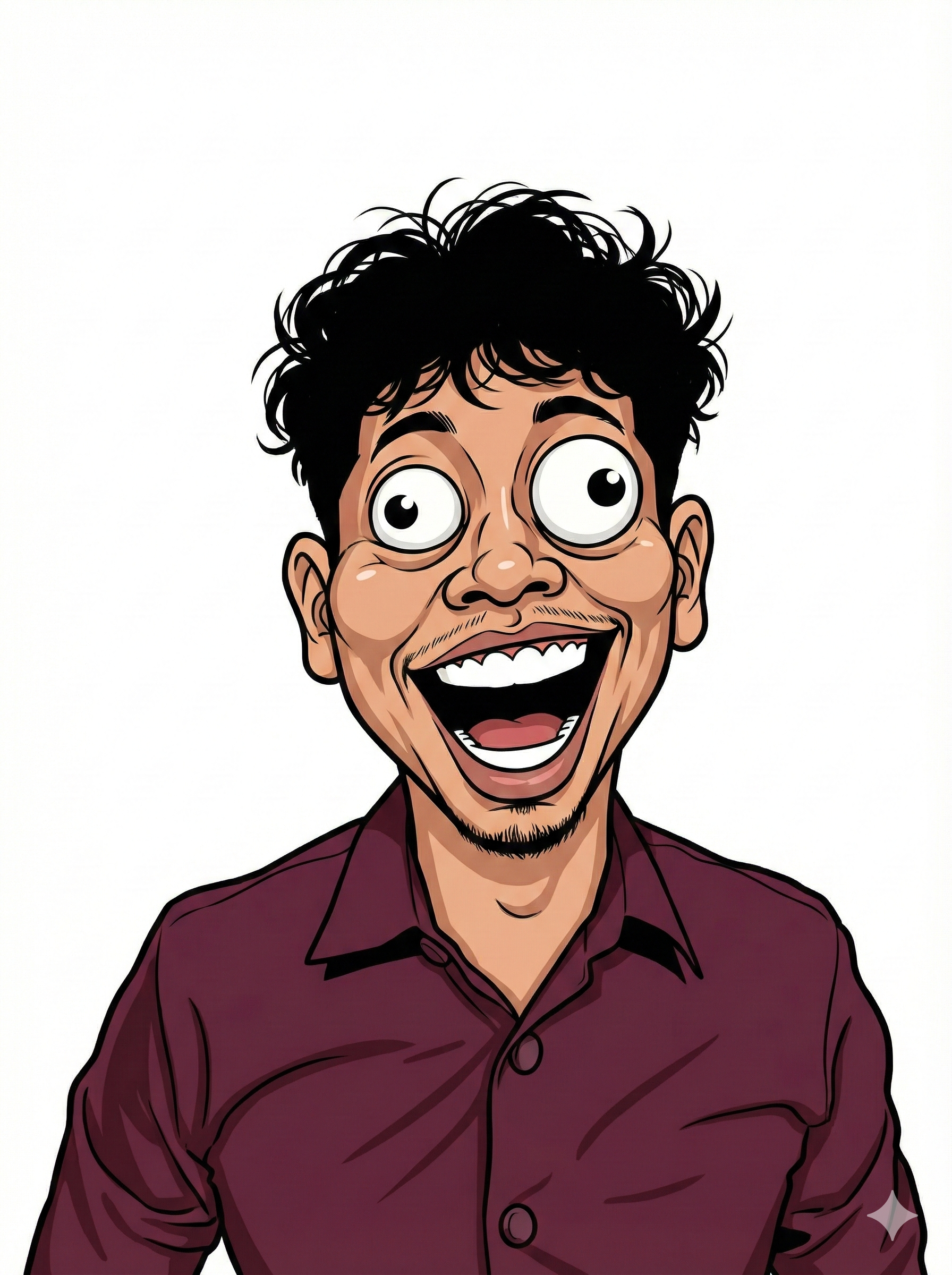 Extreme Funny Portrait Caricature – Octane & UE5 Style