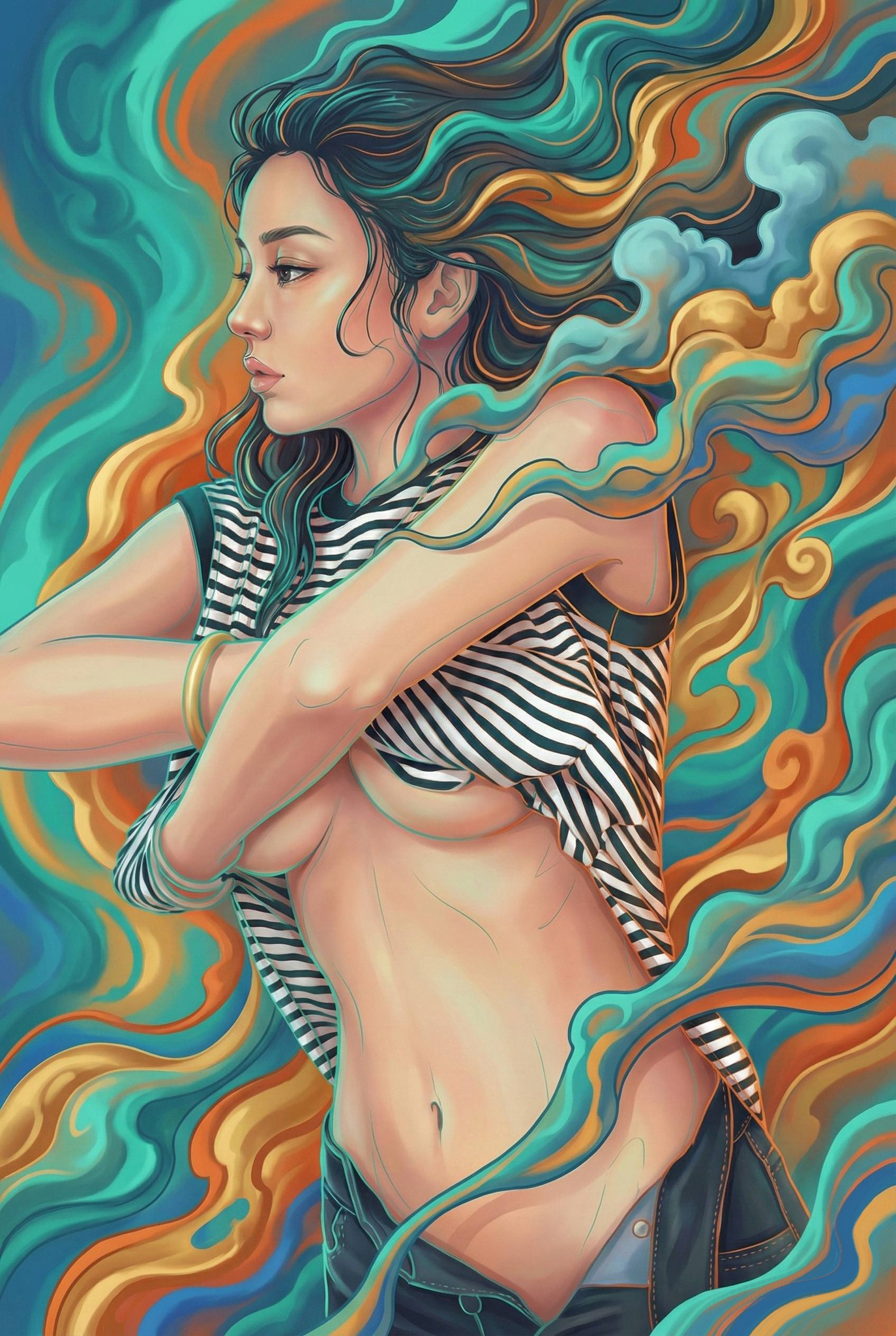 SURREAL FLUID ART