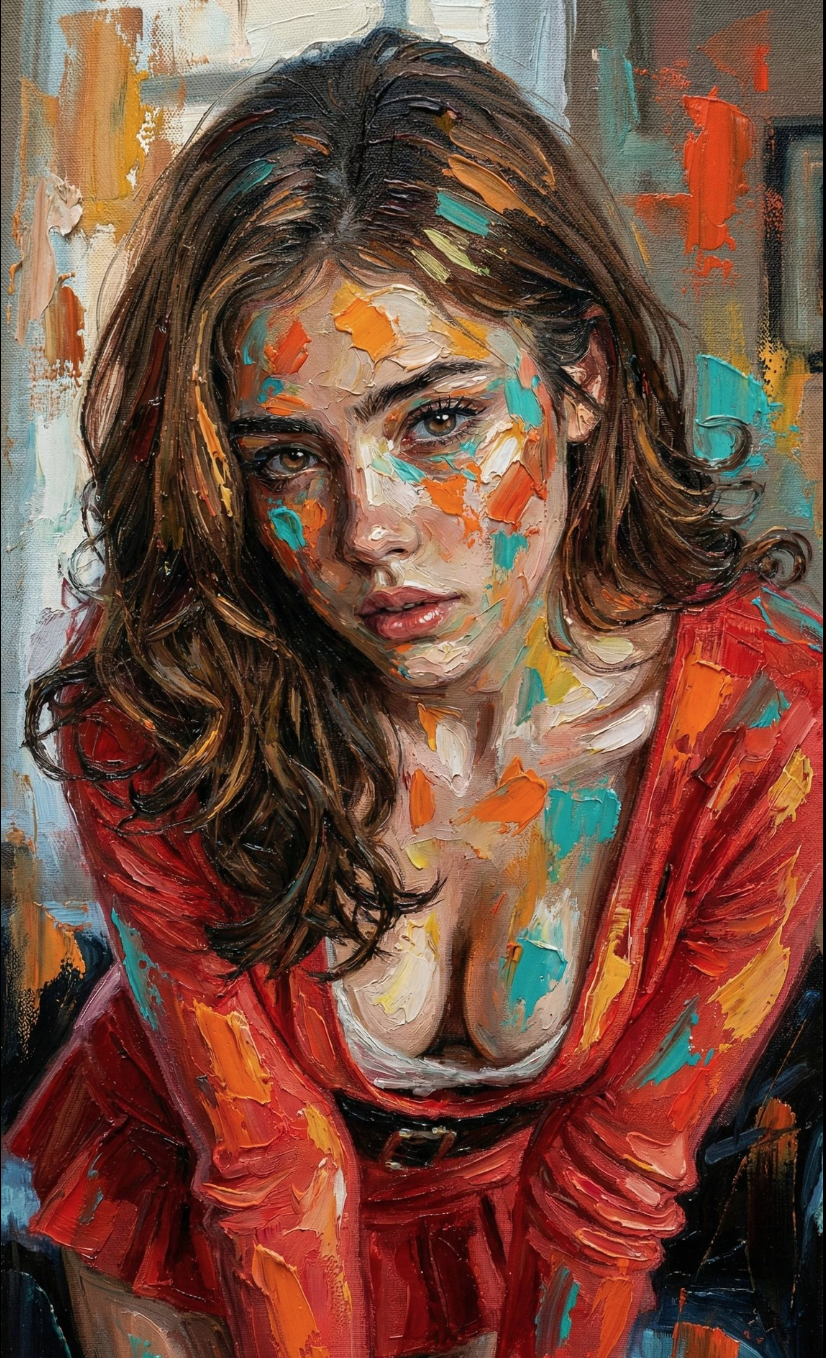EXPRESSION OIL PAINTING