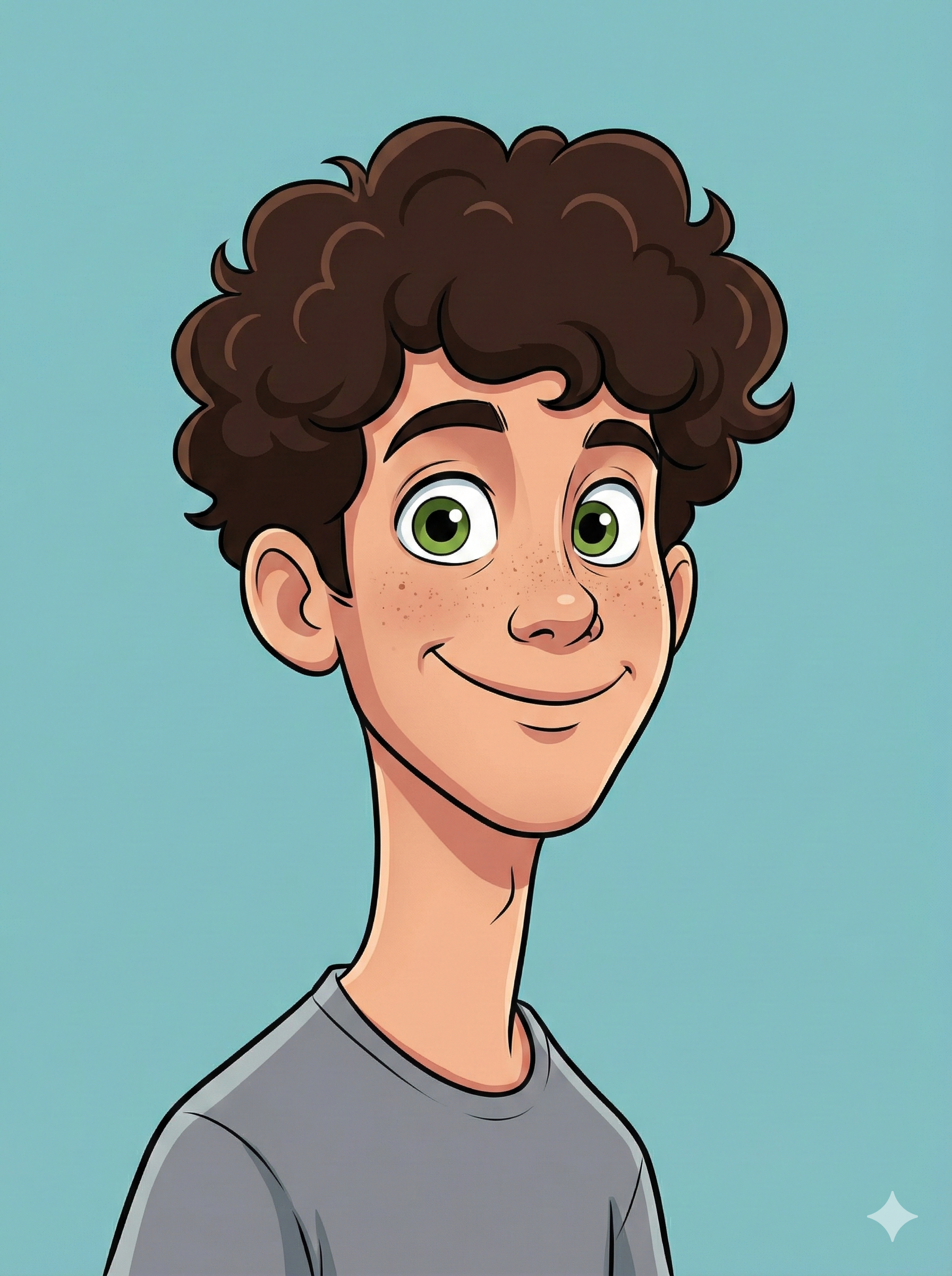 2D Vector Cartoon Avatar