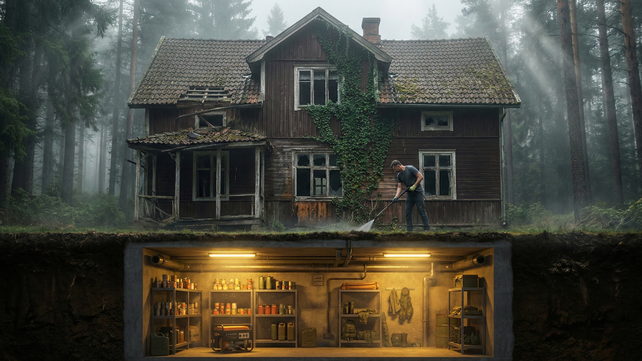 BUILDING A MODERN BUNKER HOUSE - MASTER PROMPT