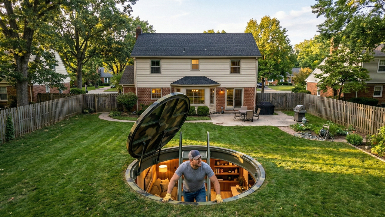 BUILDING A MODERN UNDERGROUND CONTAINER HOUSE — MASTER PROMPT